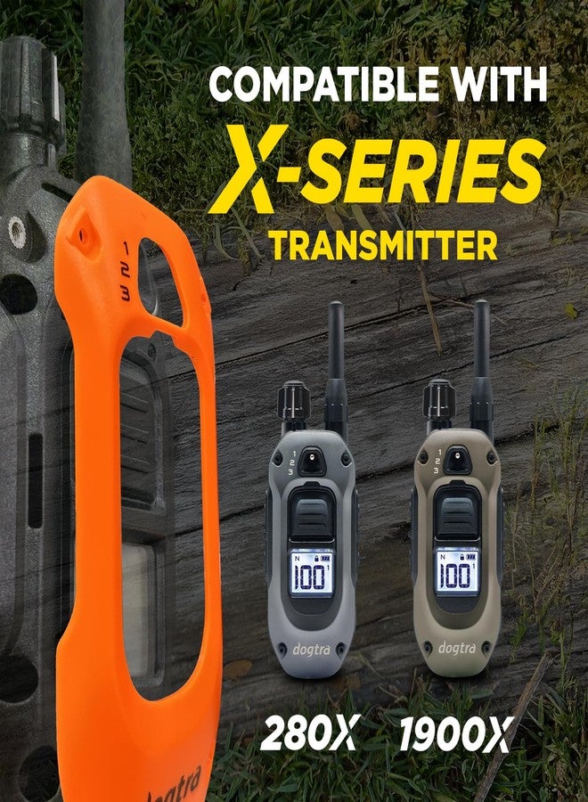 Dogtra X-Shield for X-Series (Compatible with 280X & 1900X) - Durable Double Remote Casing - Orange - Image 2